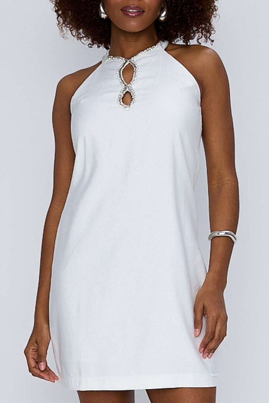 VESTIDO SOLTO CELEBRATION OFF WHITE