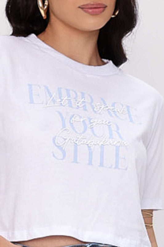 T SHIRT POWDER BRANCO