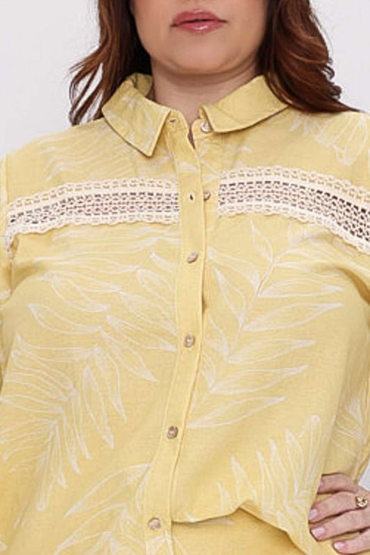 CAMISA VIVI MAIS GATA CELESTIAL