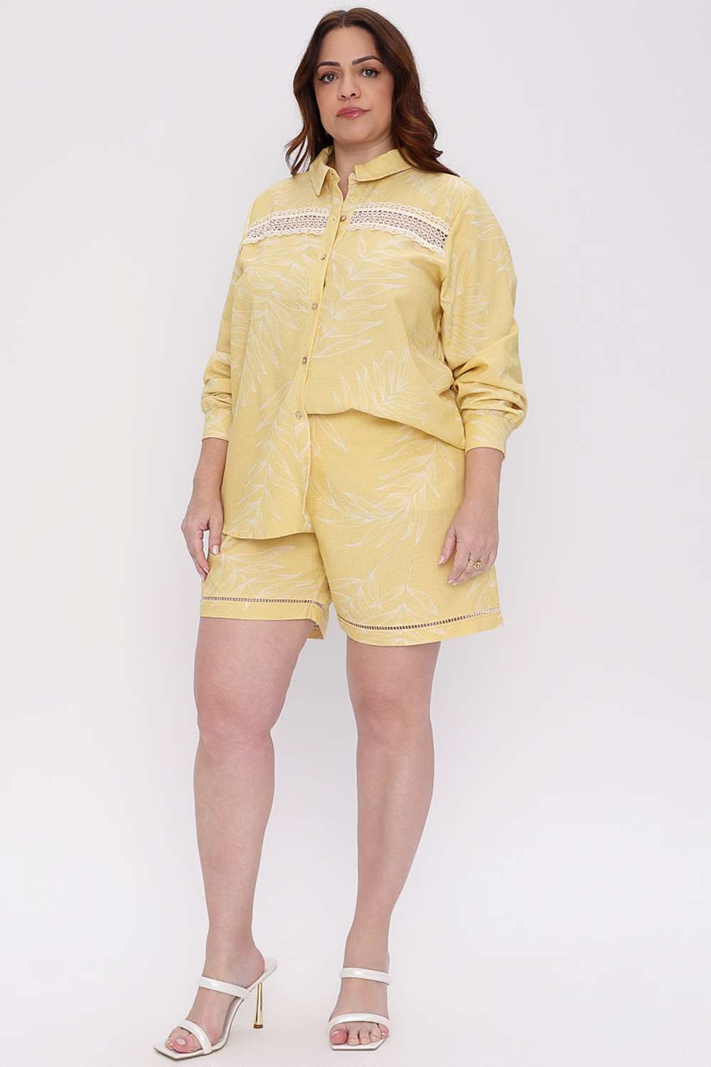 CAMISA VIVI MAIS GATA CELESTIAL