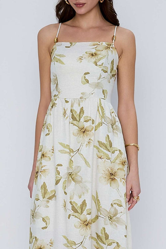 VESTIDO SOLTO MARINA NATURAL