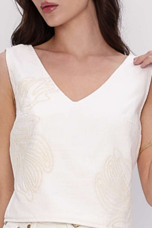 BLUSA CHIC RESORT OFF WHITE