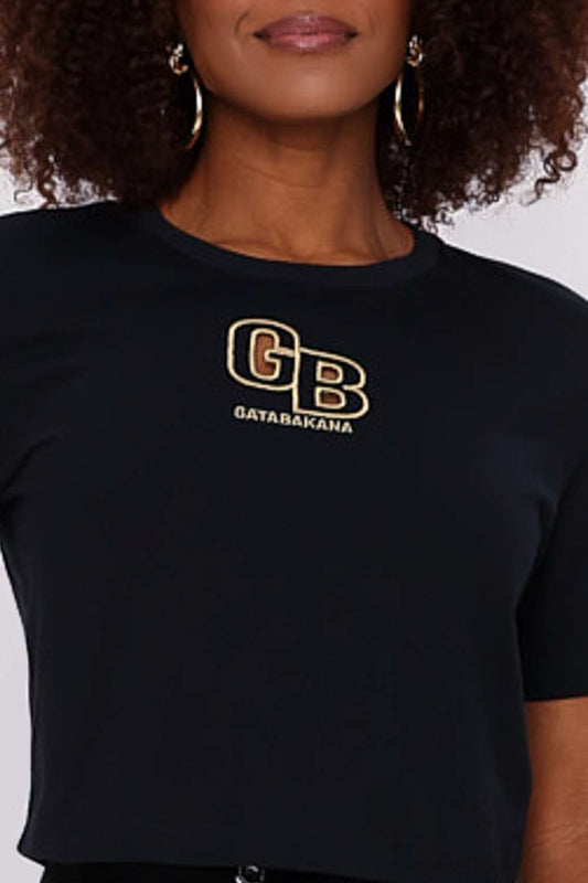 T SHIRT SPEED GATA PRETO