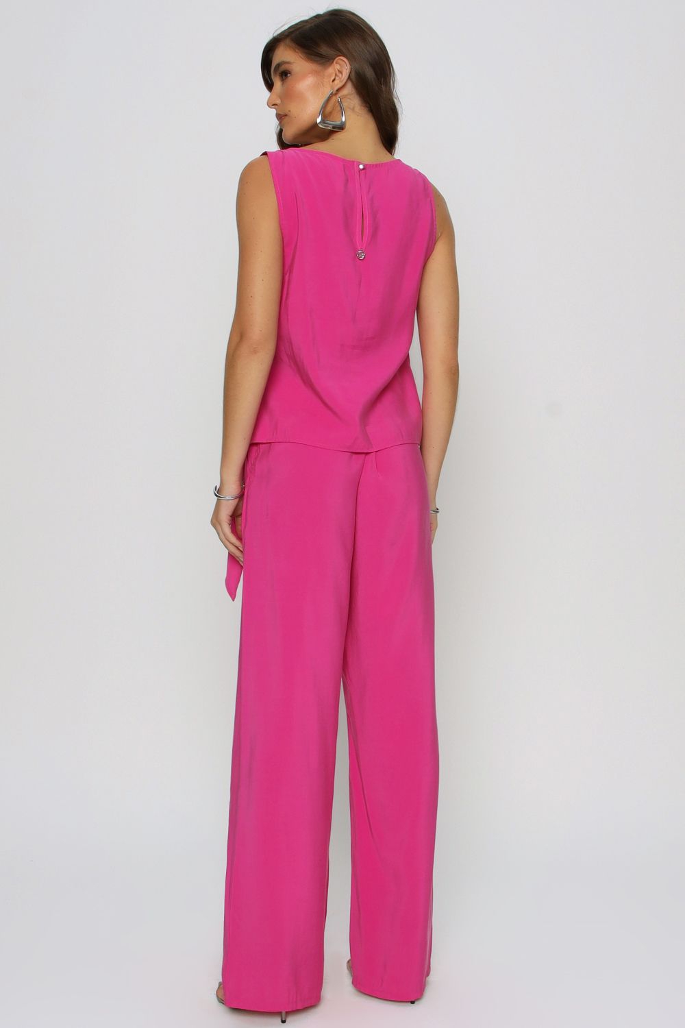 CALCA WIDE PENELOPE PINK ELETRIC