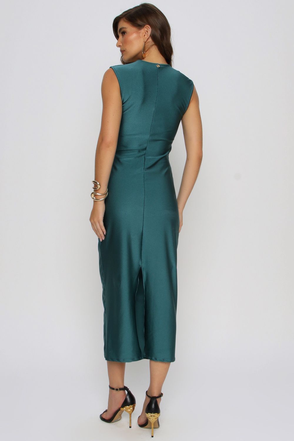 VESTIDO JUSTO MIDI BIA TRANSFORMATIVE