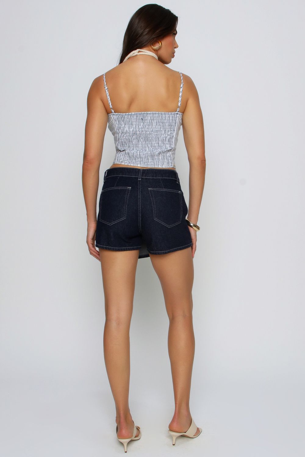 SHORTS SAIA FRENCH RIVIERA MARINHO