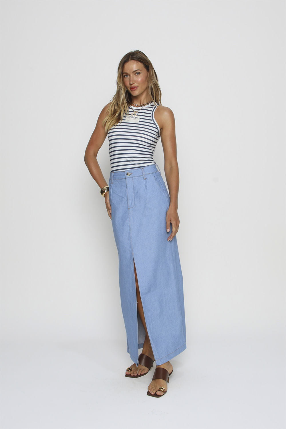 SAIA JEANS CHIC BLUE STONE