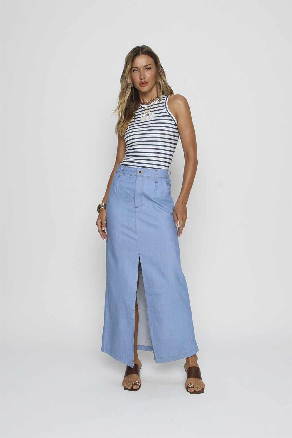 SAIA JEANS CHIC BLUE STONE
