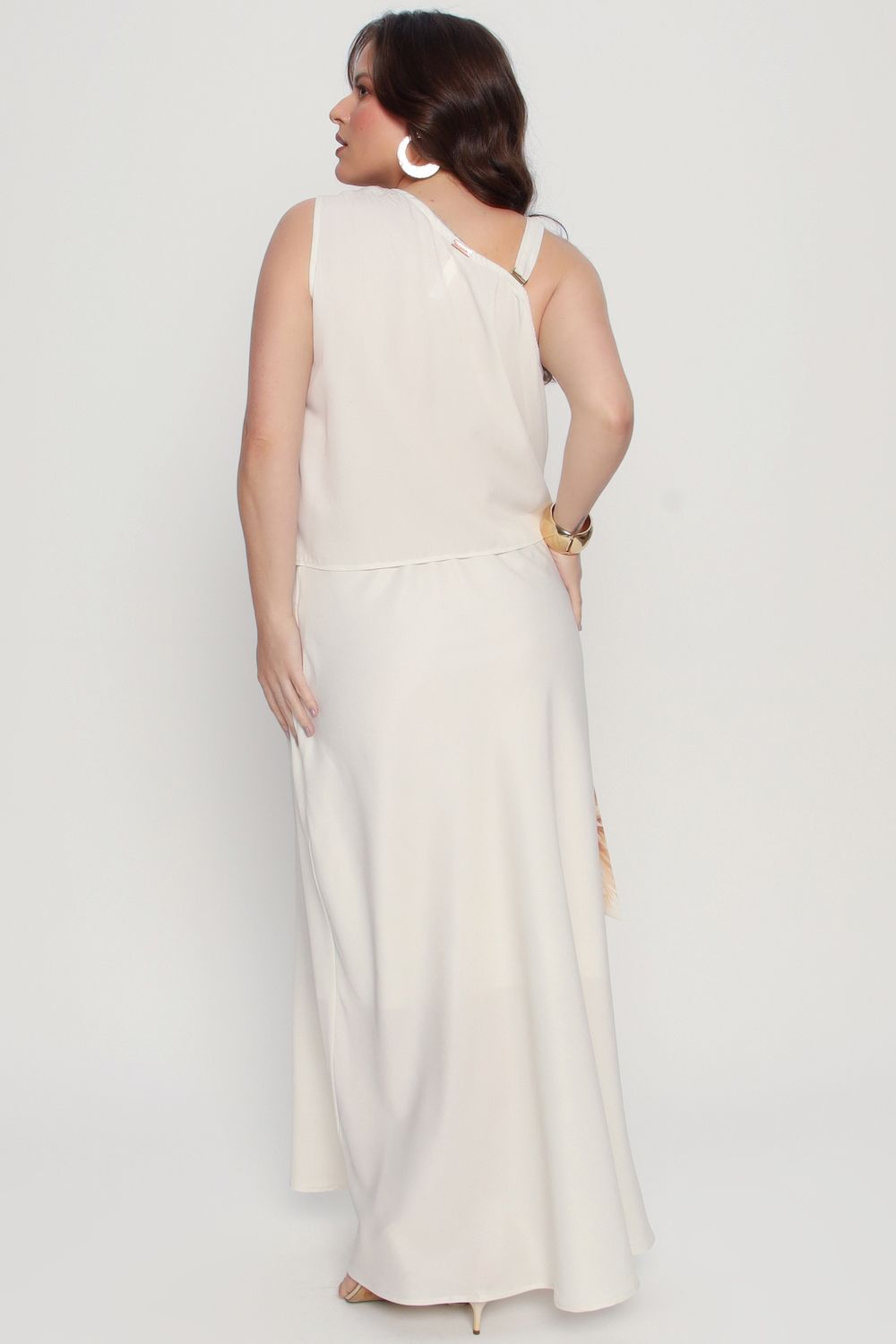 Saia Evasê Mais Gata OCRE