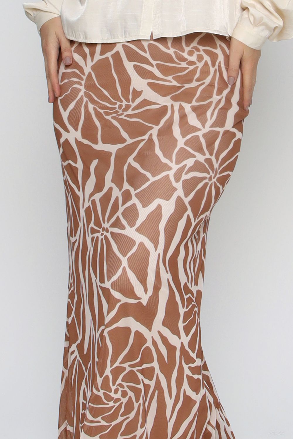 Saia Tule Mais Gata OCRE