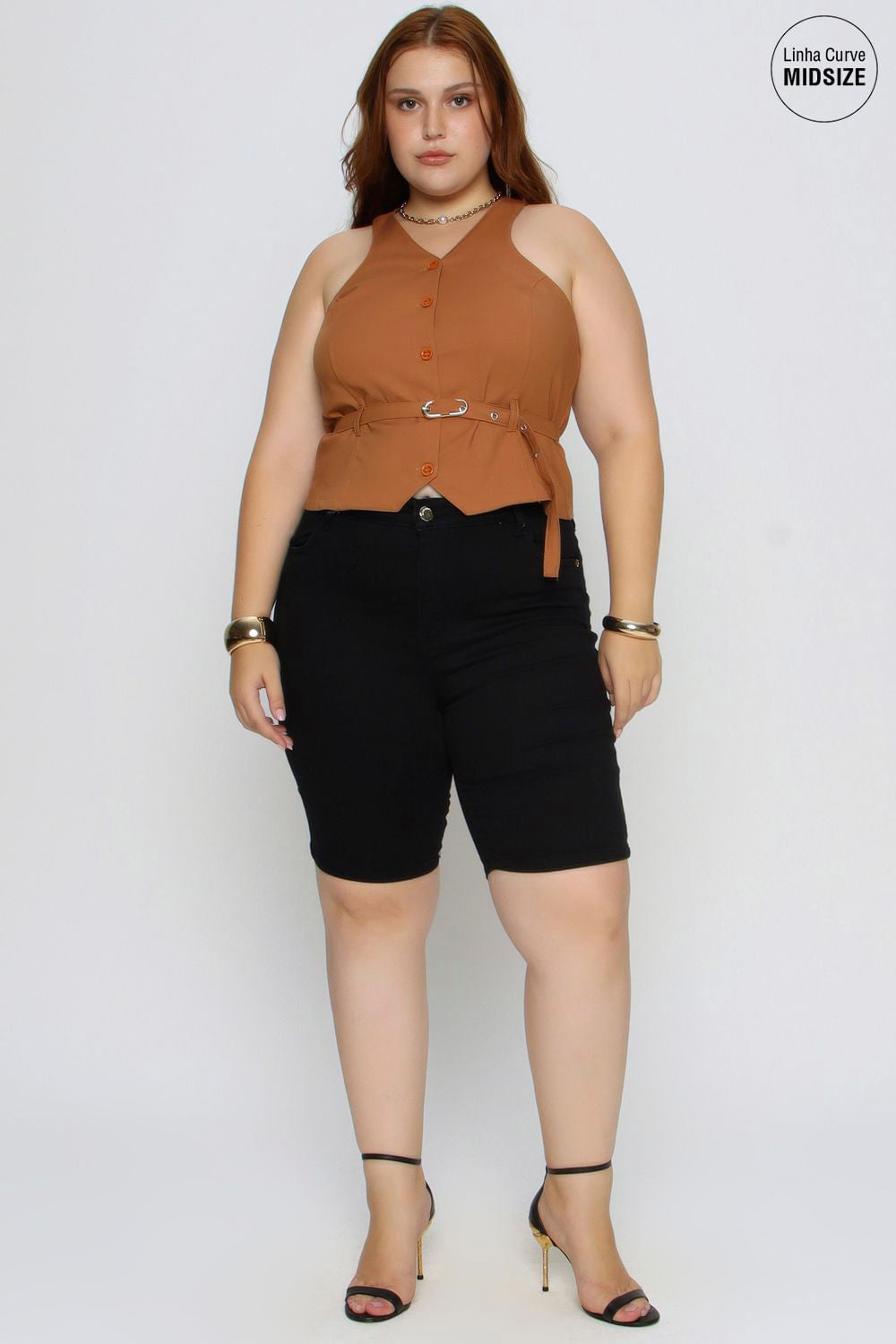 BERMUDA EMILY MAIS GATA PRETO