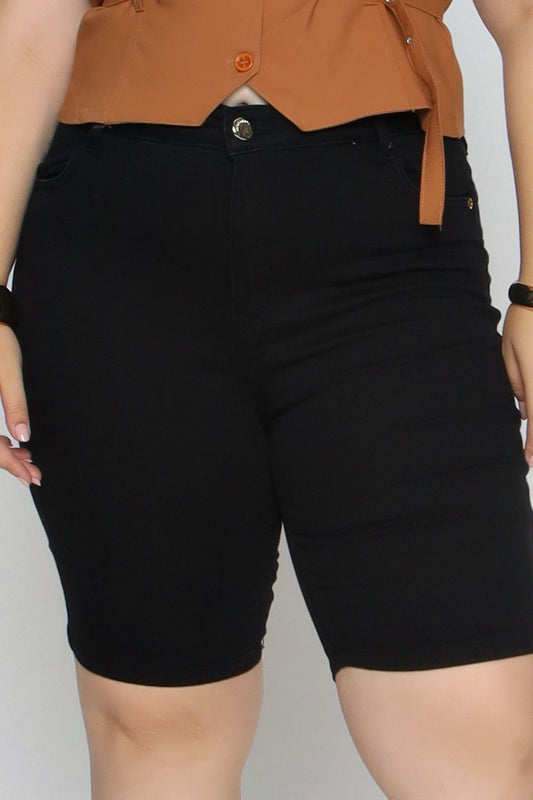 BERMUDA EMILY MAIS GATA PRETO