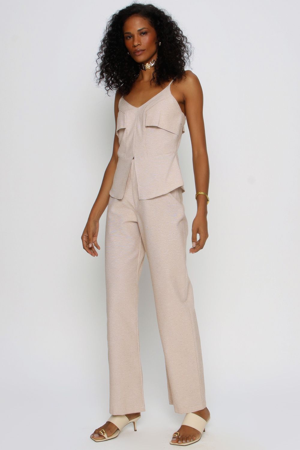 BLUSA TECIDO ECOLÓGICO NATURAL