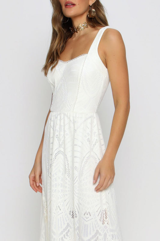 VESTIDO LONGO CLEOPATRA OFF WHITE