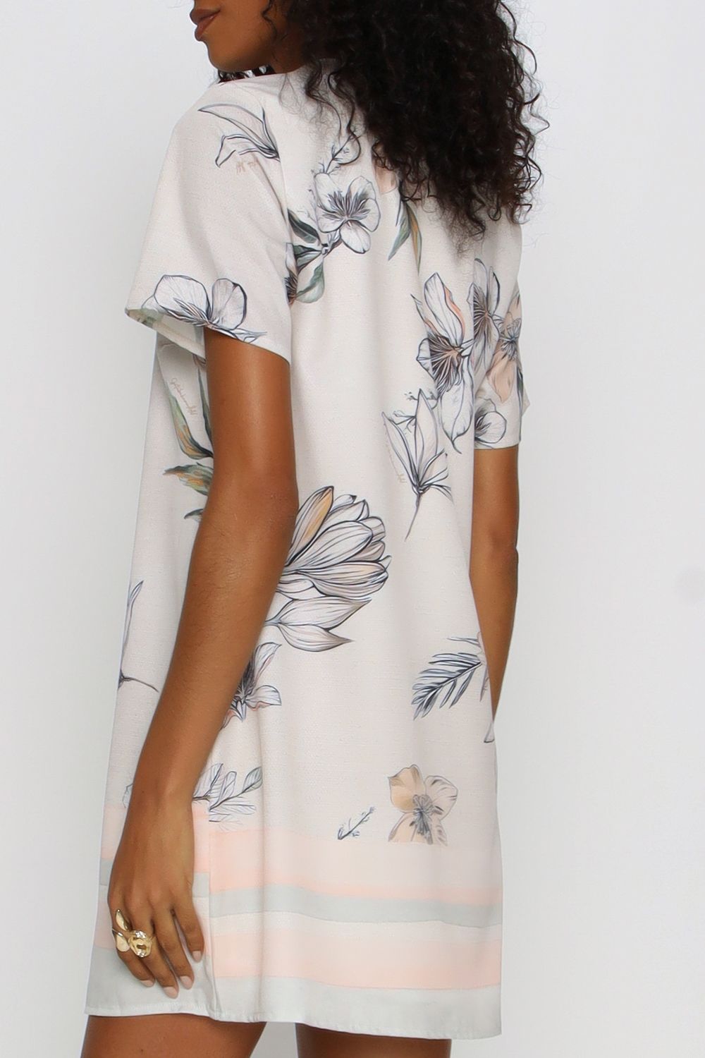 VESTIDO SOLTO TEE OFF WHITE