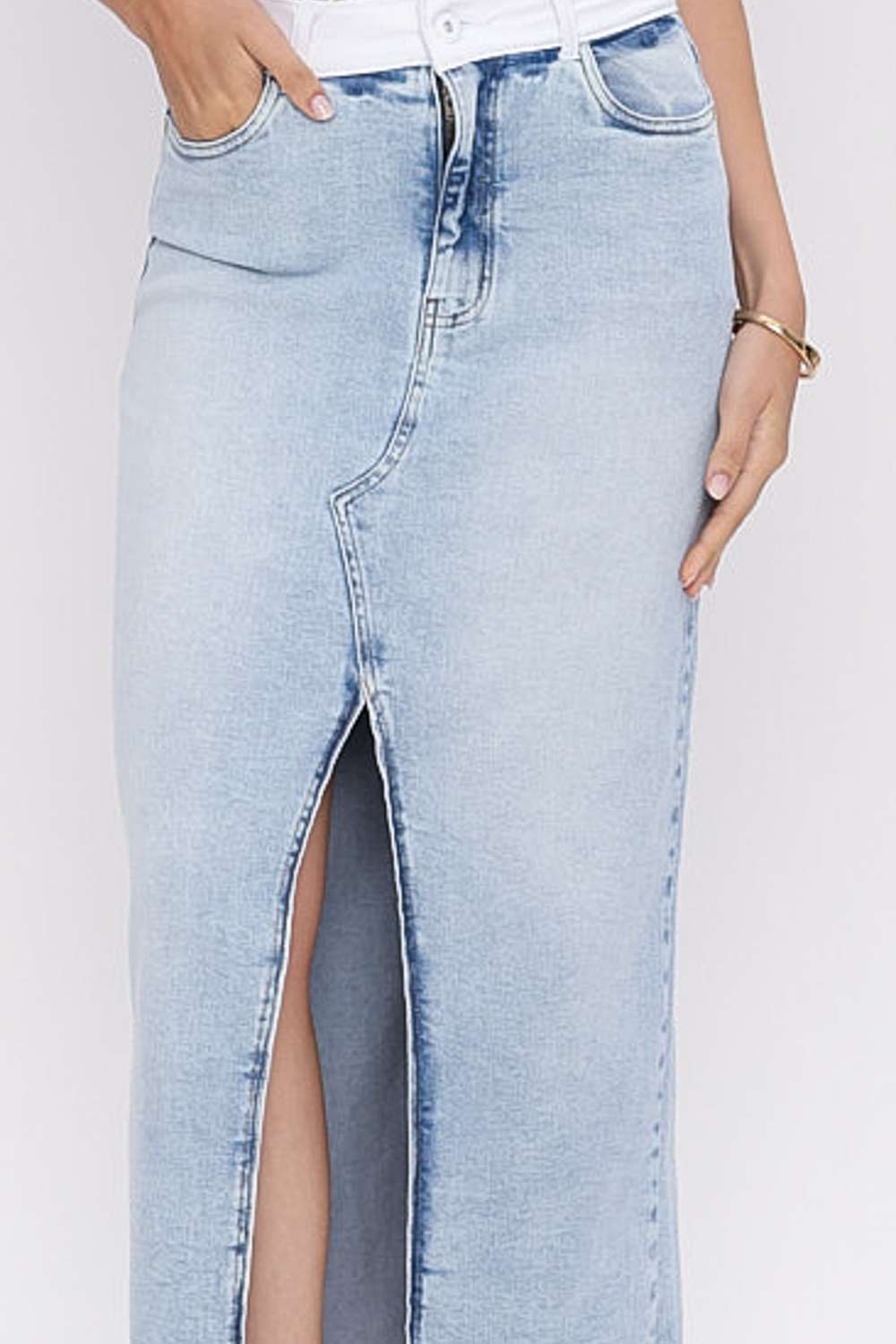 SAIA JEANS ALONGADA FASHION UNICA