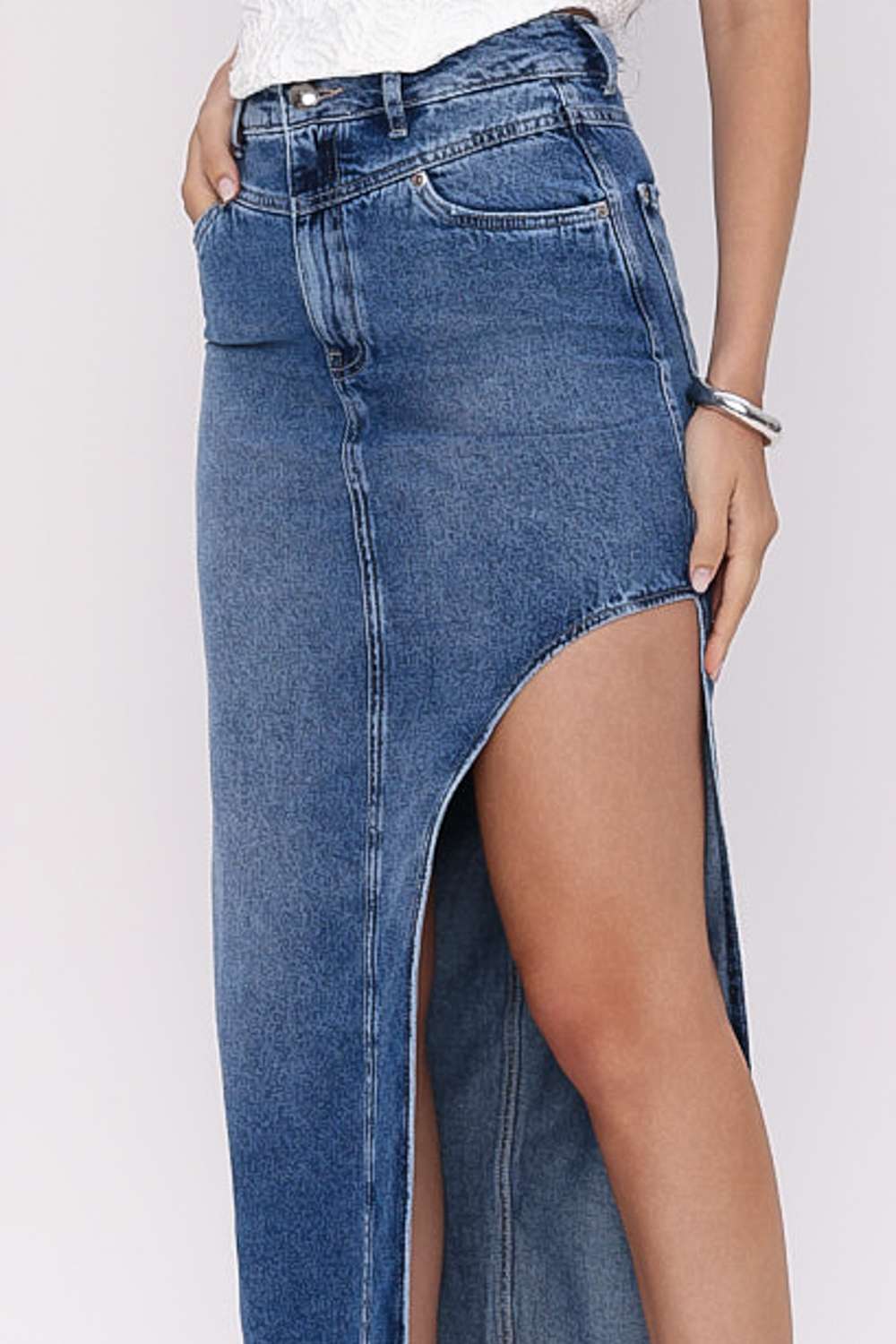 SAIA SUPER JEANS BLUE STONE