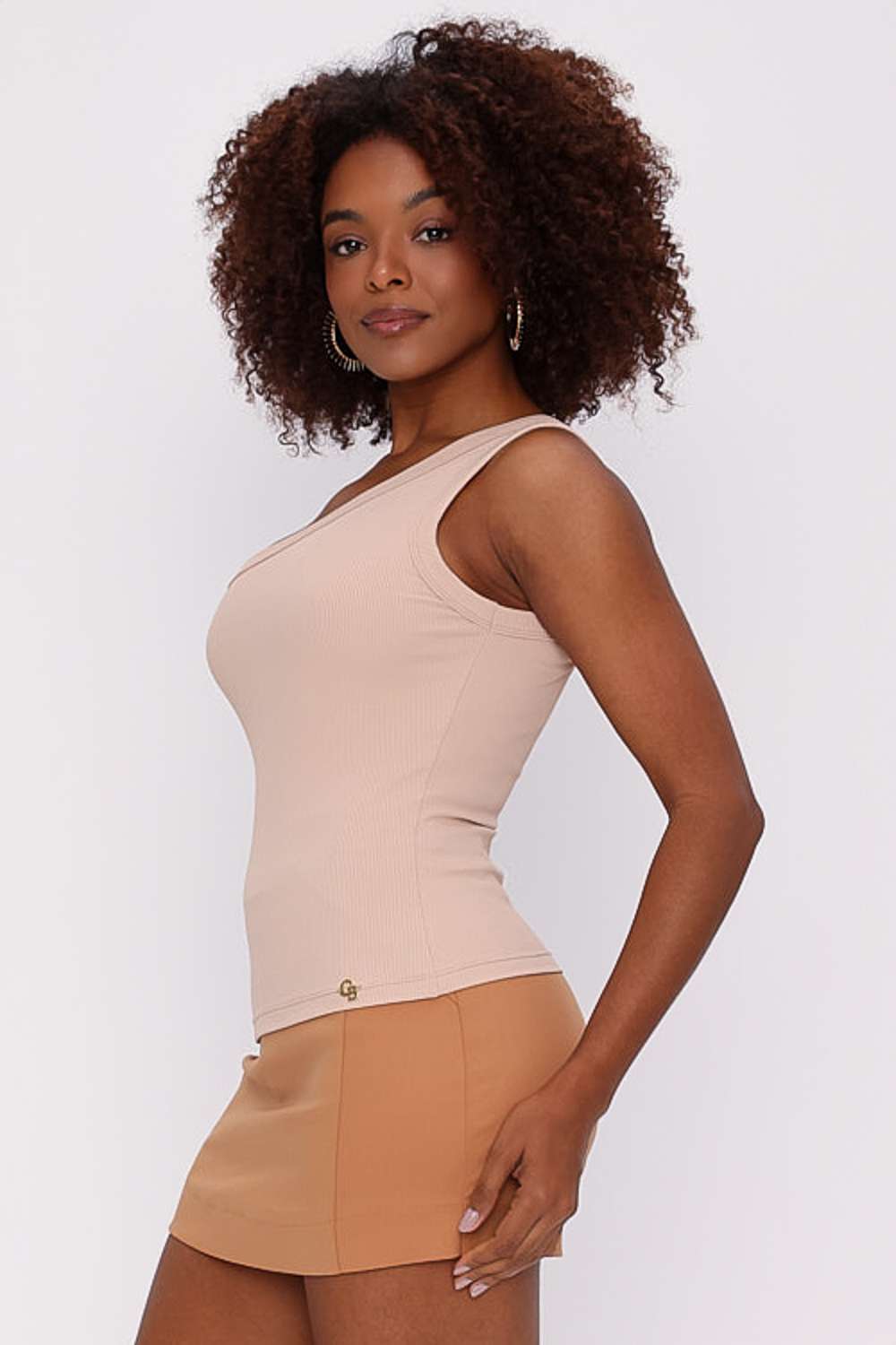 BLUSA MARIA ASSIMETRICA ROSA FROST