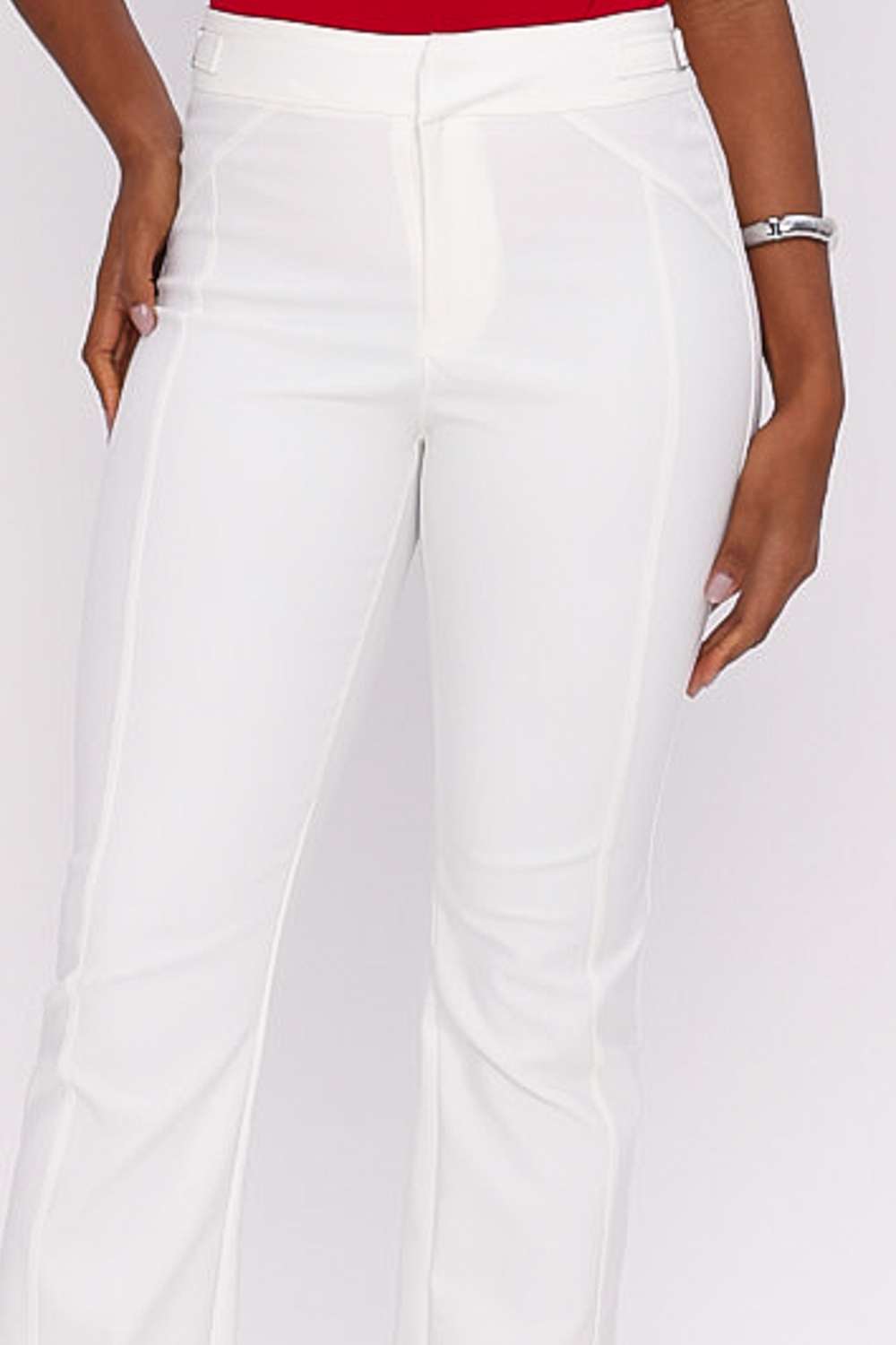 CALCA FLARE CLOE OFF WHITE