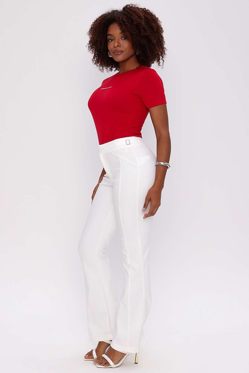 CALCA FLARE CLOE OFF WHITE