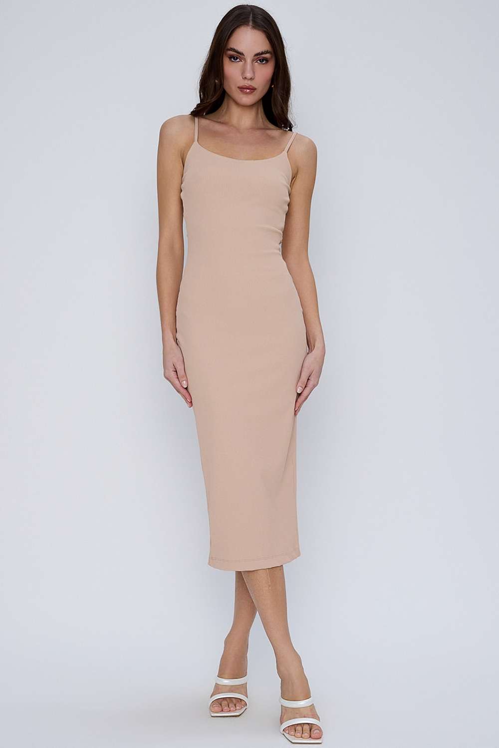 VESTIDO JUSTO MARIA ROSA FROST