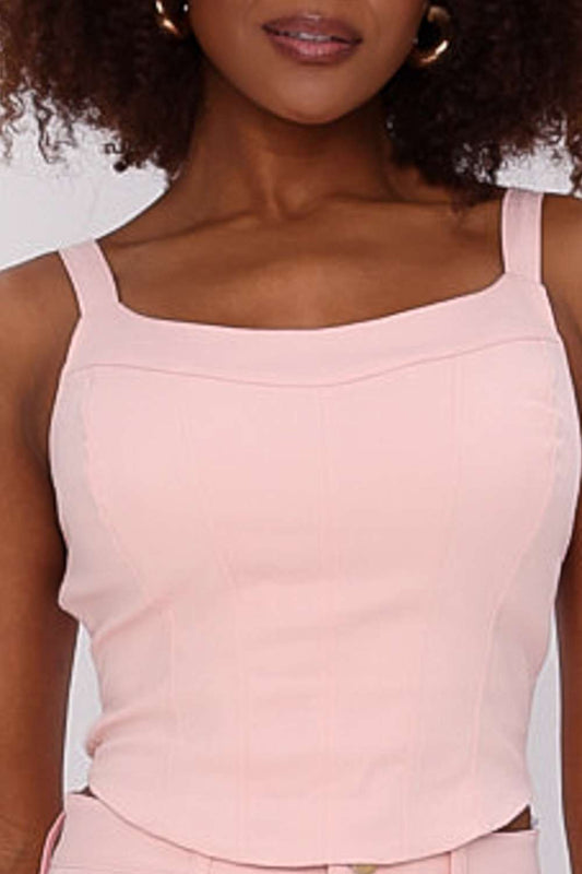 BLUSA CORSET ROSA FROST