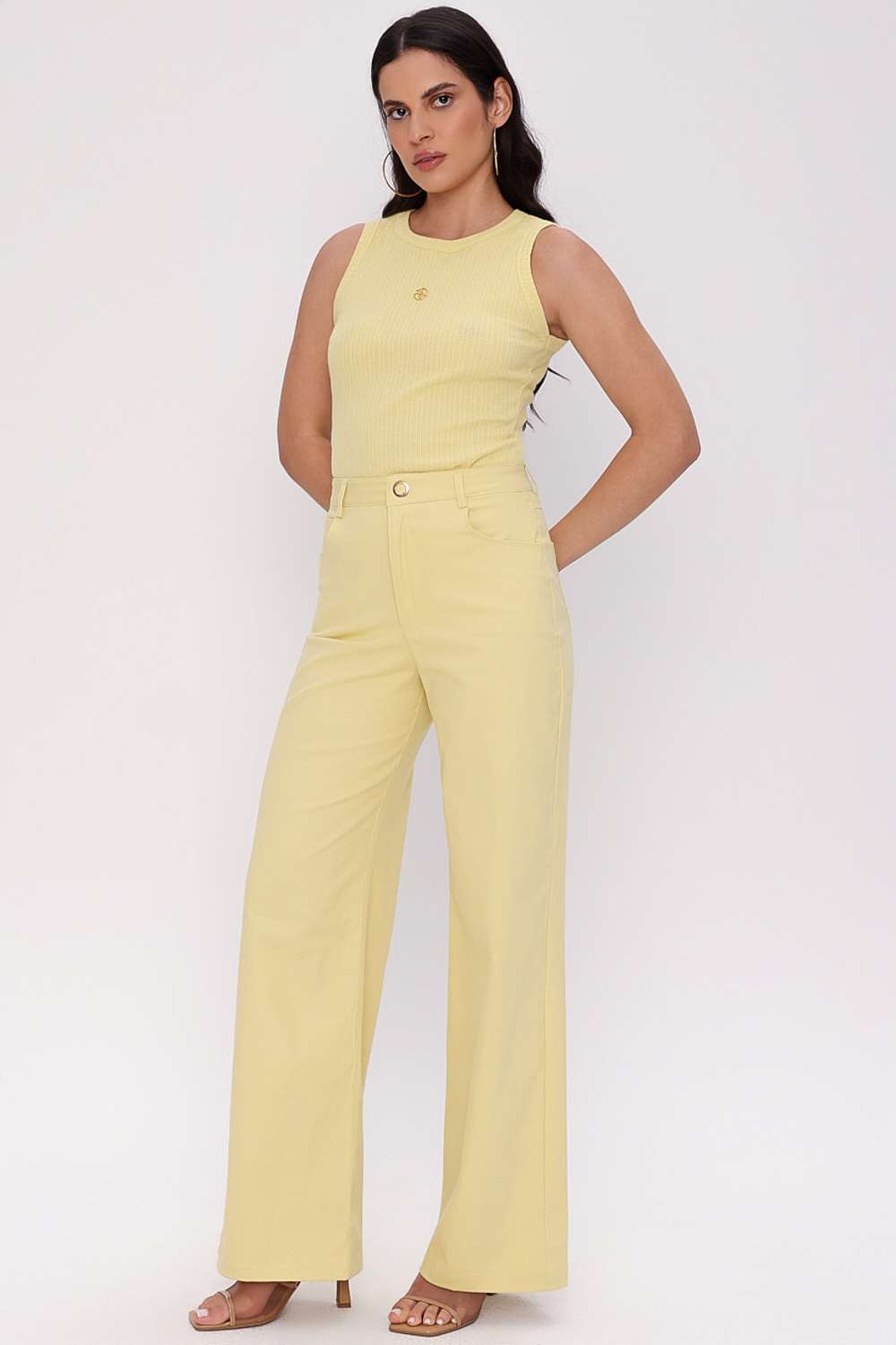 CALCA WIDE LEG SERENITY CELESTIAL