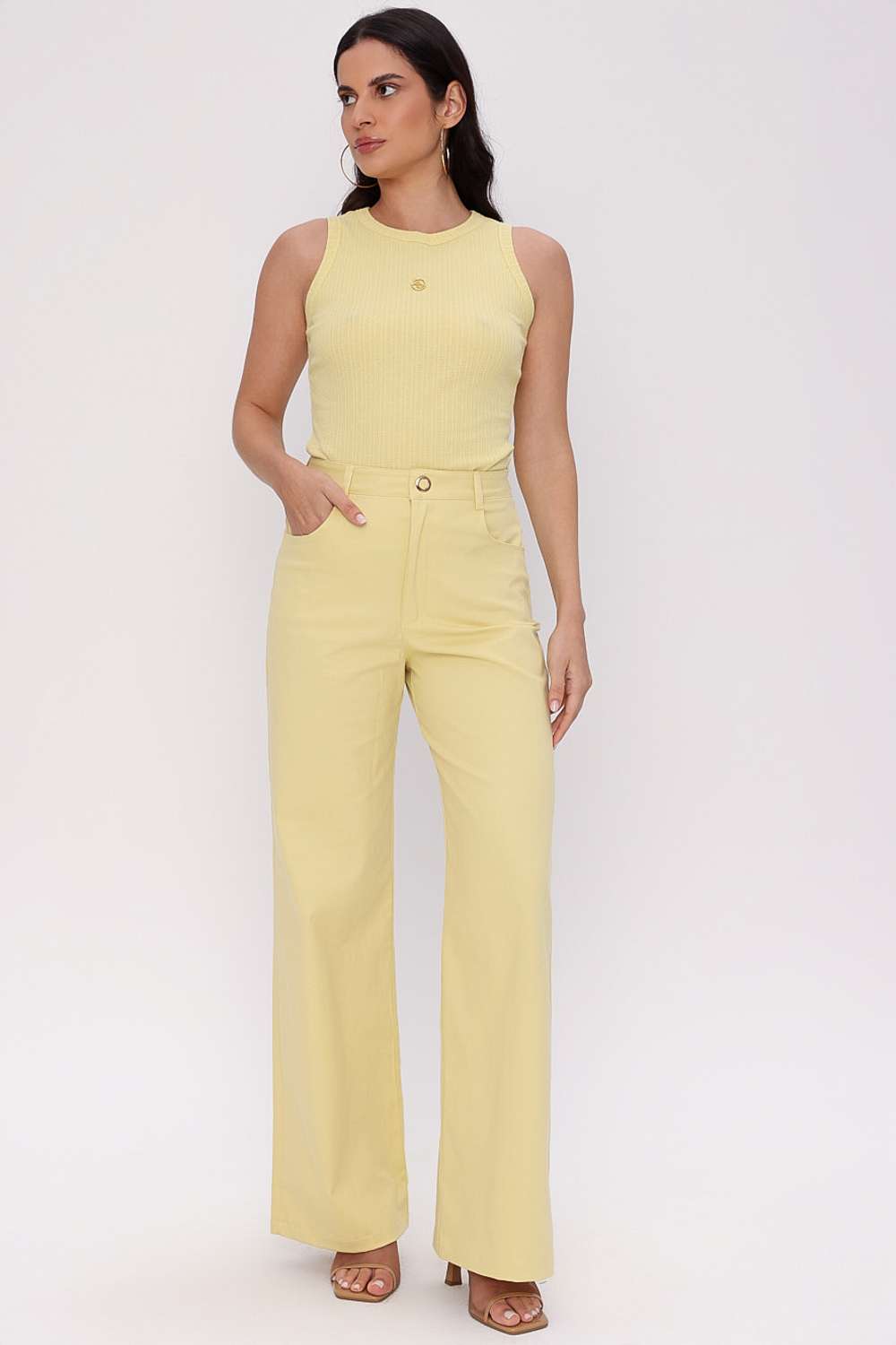 CALCA WIDE LEG SERENITY CELESTIAL