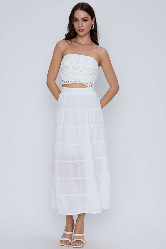 SAIA CONJUNTO REVEILLON OFF WHITE
