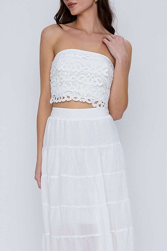 SAIA CONJUNTO REVEILLON OFF WHITE