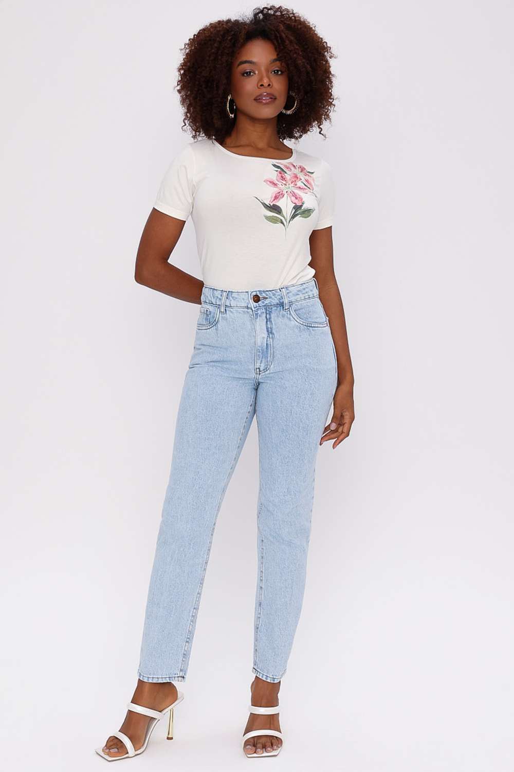 T SHIRT FLOR OFF WHITE