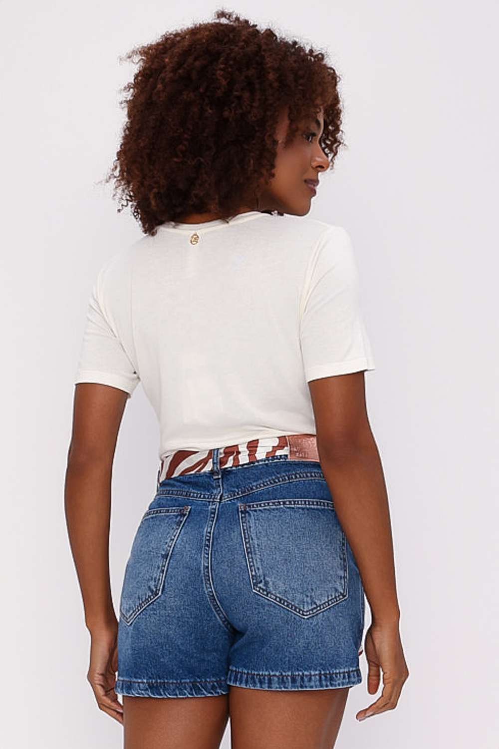 T SHIRT VISCO TRICOT OFF WHITE