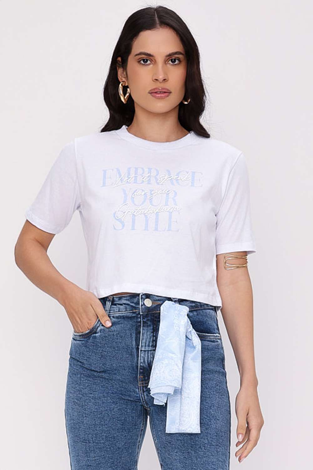 T SHIRT POWDER BRANCO