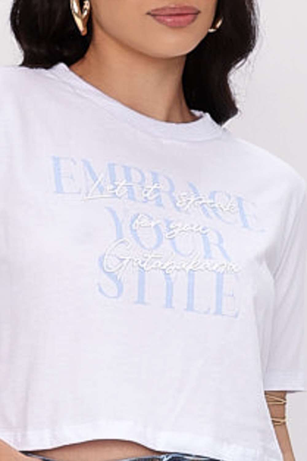 T SHIRT POWDER BRANCO