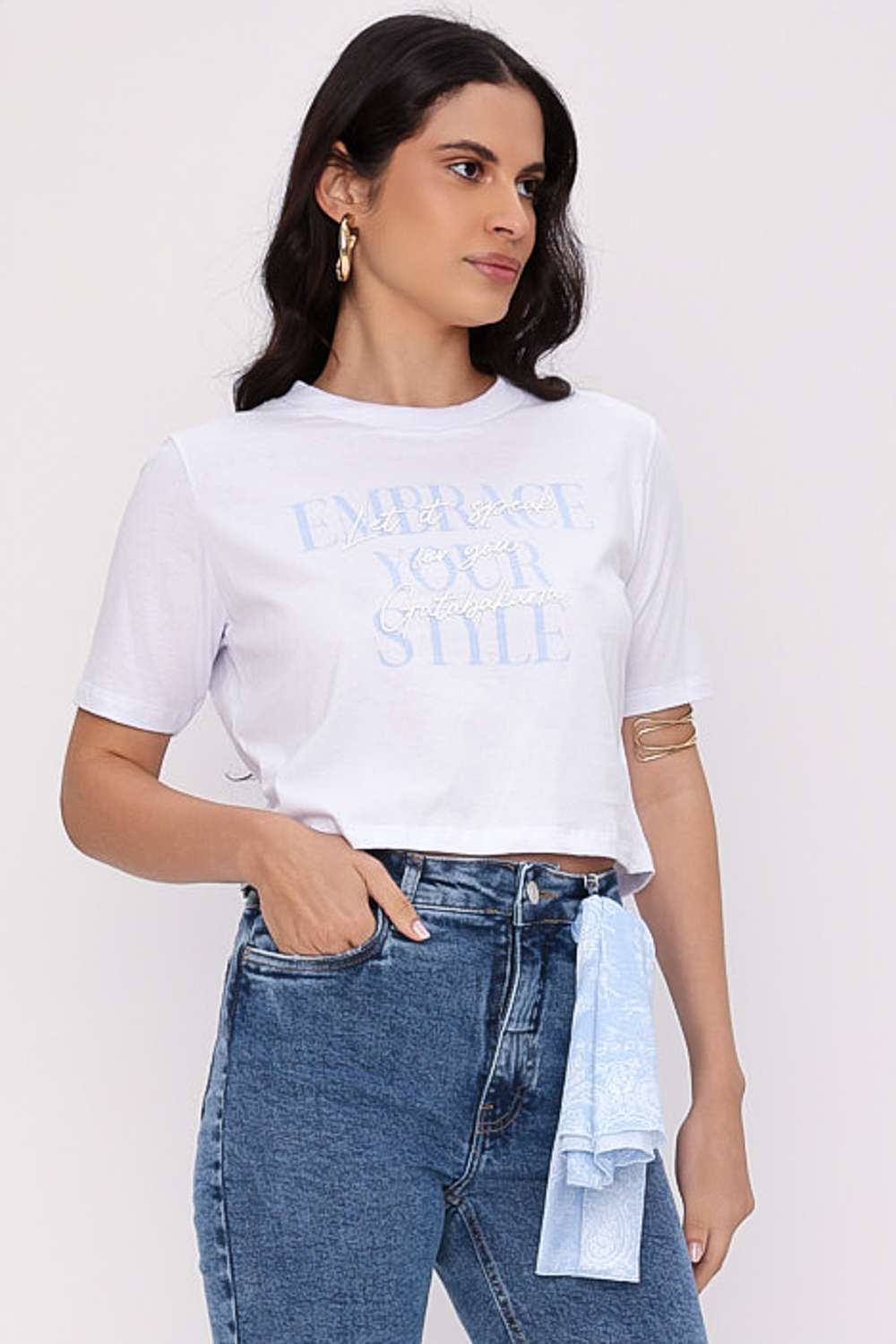 T SHIRT POWDER BRANCO