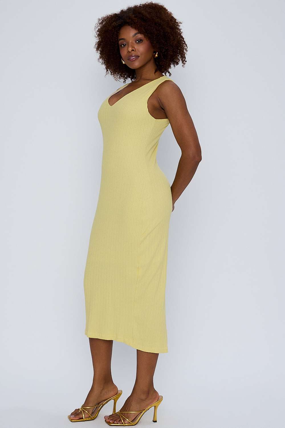 VESTIDO JUSTO ANA CELESTIAL