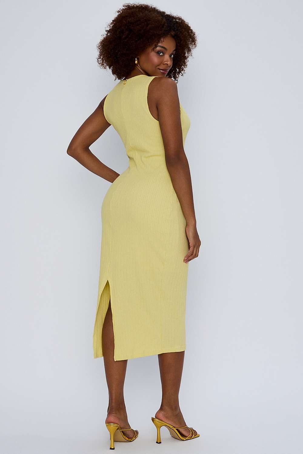 VESTIDO JUSTO ANA CELESTIAL