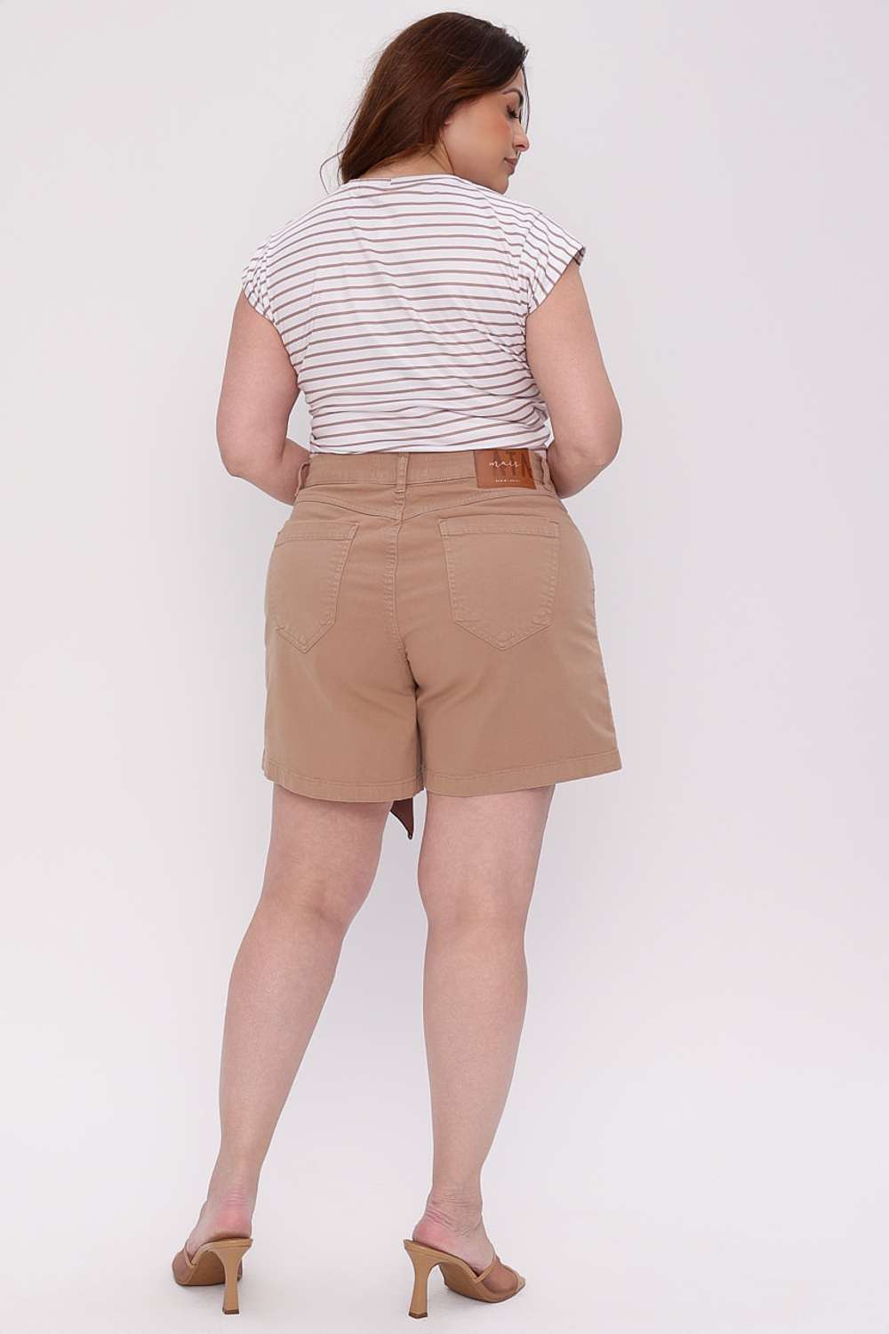SHORTS COLOR MAIS GATA MOCHA MOUSSE