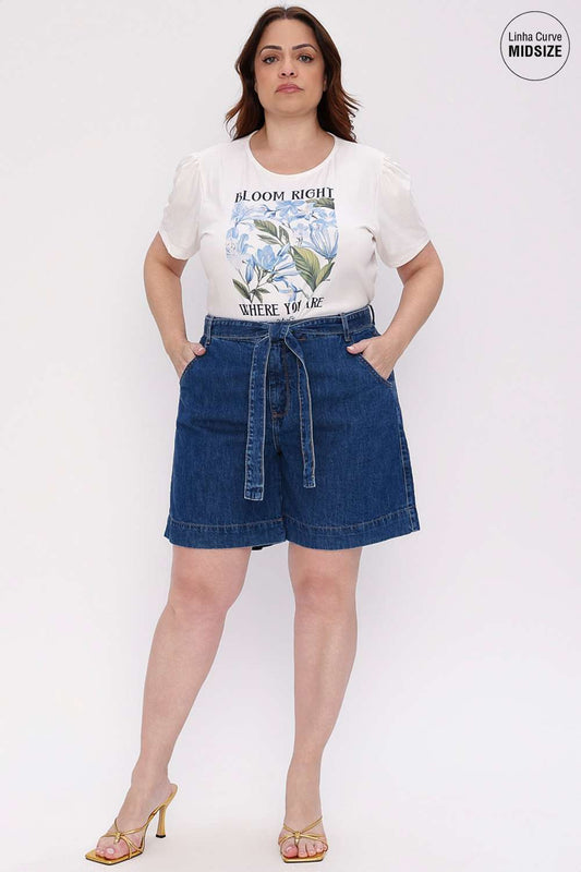 SHORTS 30 DENIM MAIS GATA UNICA