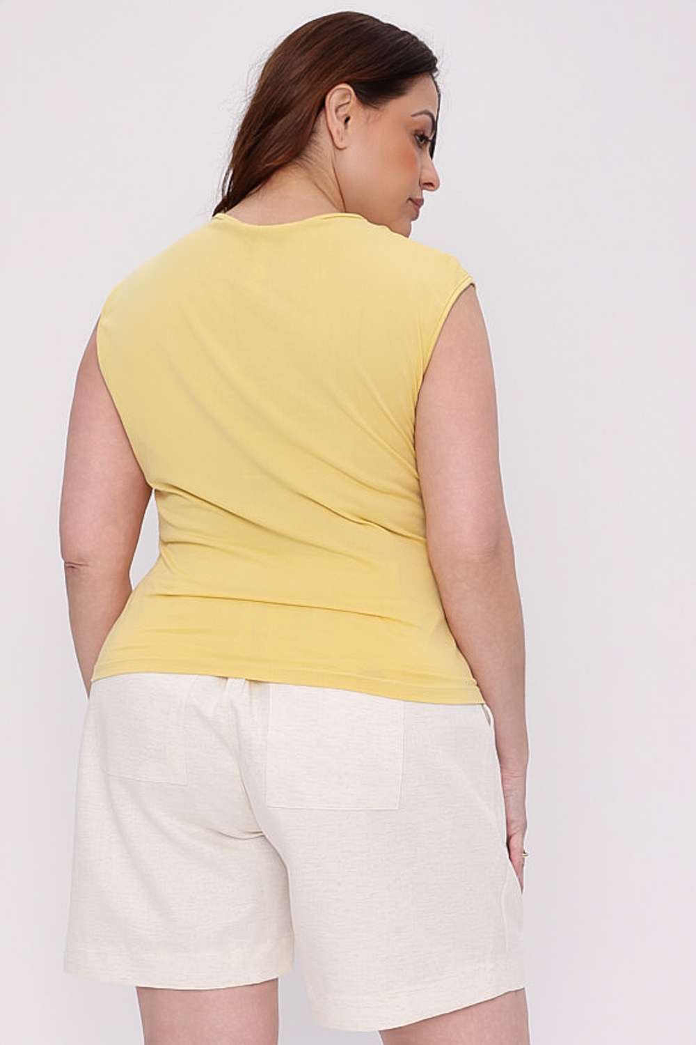 BLUSA FRANZIDA MAIS GATA PANNA COTTA