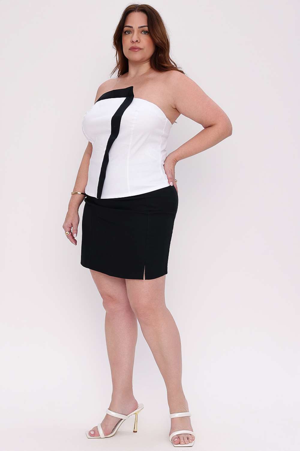 BLUSA LIVIA MAIS GATA BRANCO