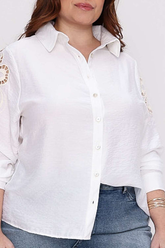 CAMISA CHIC MAIS GATA OFF WHITE