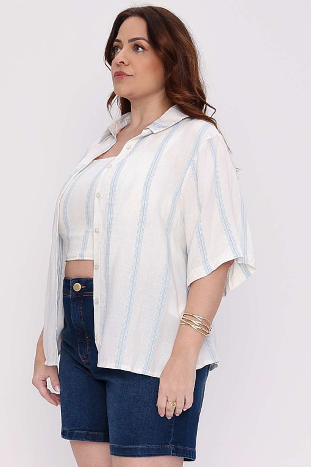 AGR CAMISA E TOP LIS MAIS GATA AZUL AURA