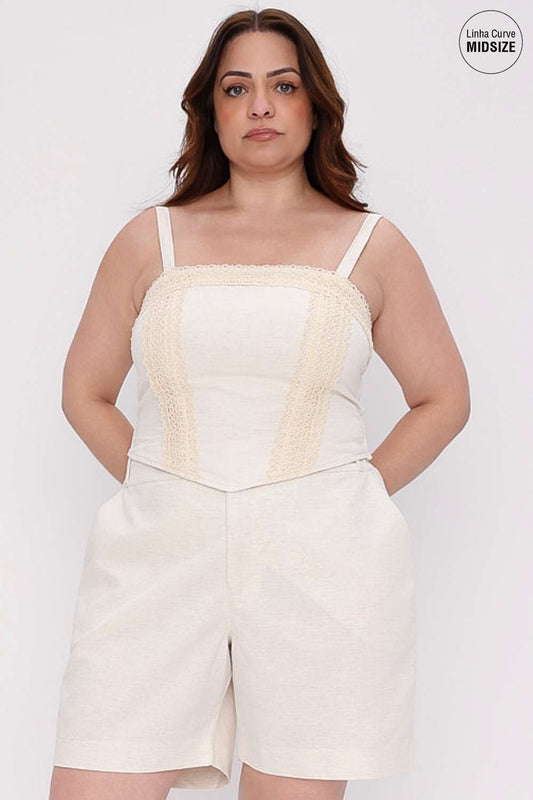 CROPPED LOLITA MAIS GATA NATURAL