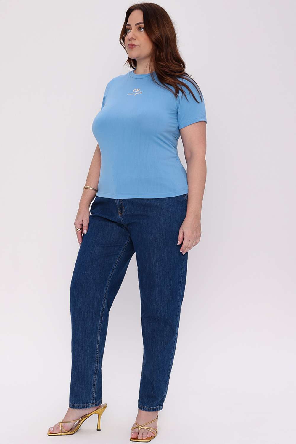 T SHIRT BASICA MAIS GATA SONATA DENIM