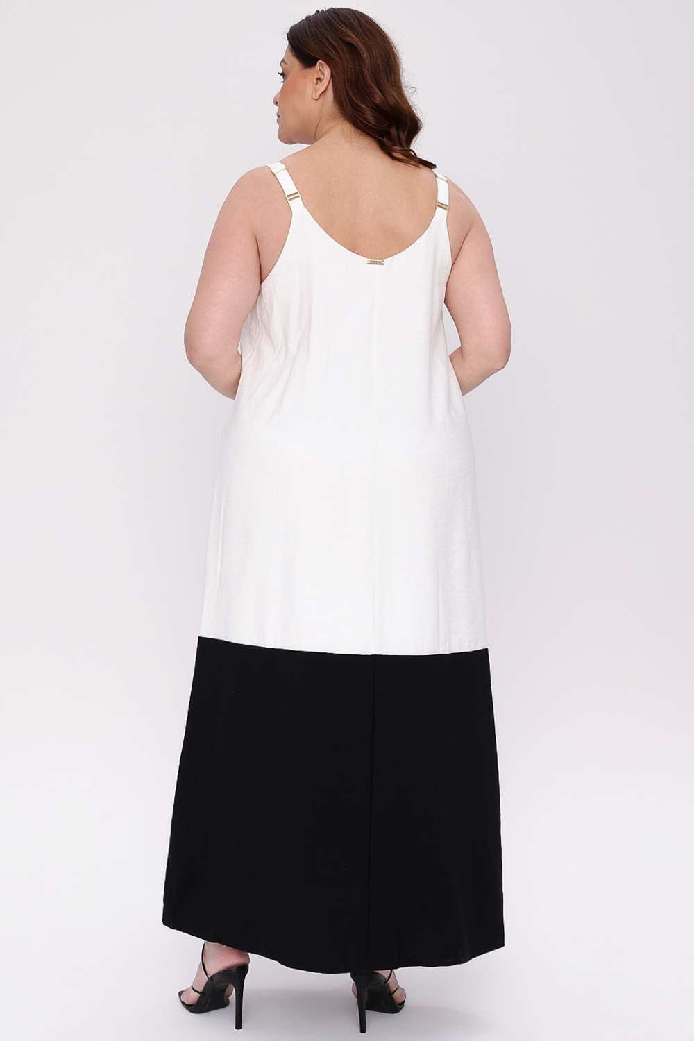 VESTIDO LONGO AMANDA MAIS GATA OFF WHITE