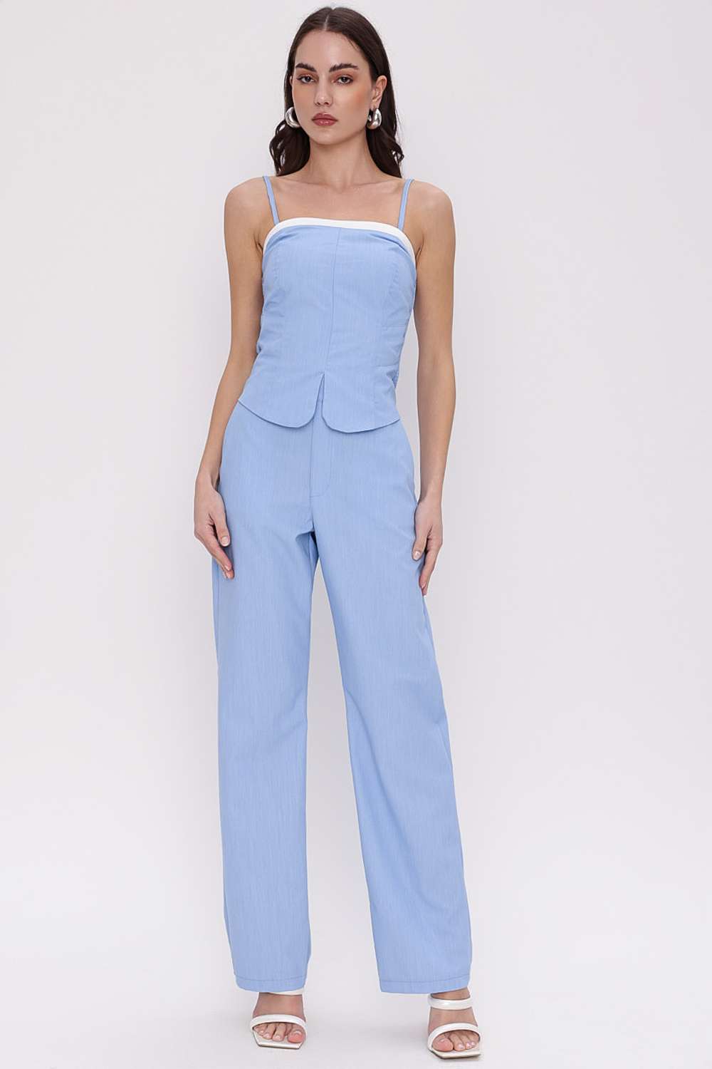 BLUSA ELIZABETH AZUL WASHED