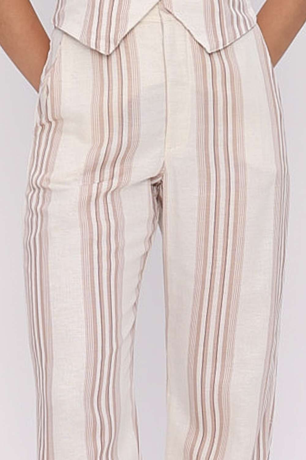 CALCA ALFAIATARIA LENA NATURAL