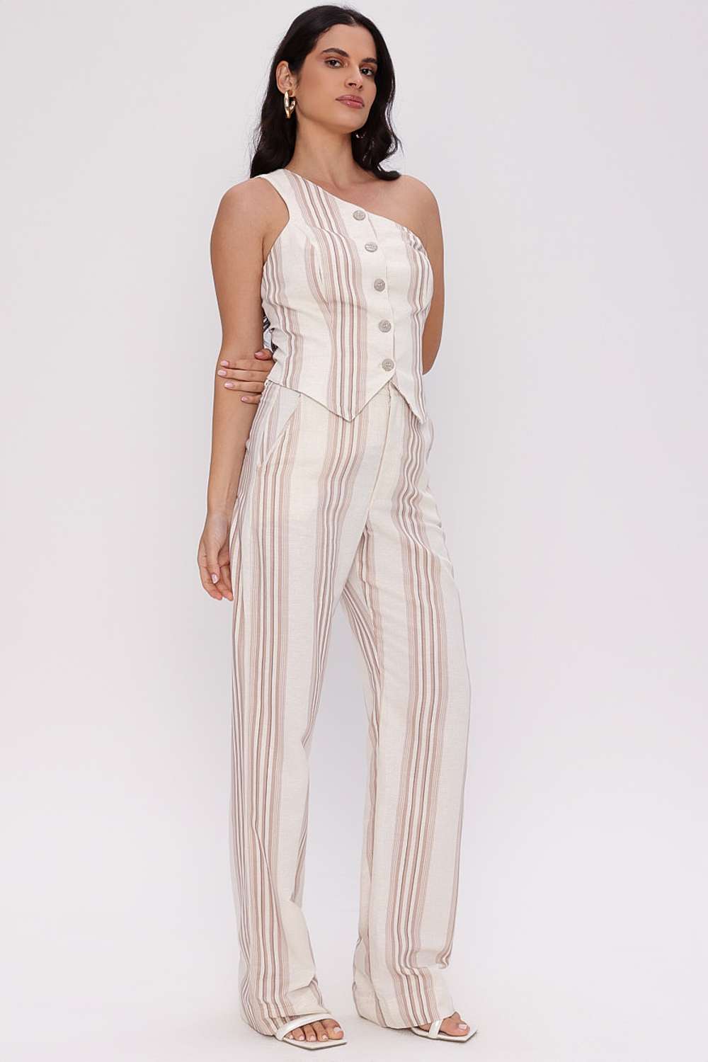 CALCA ALFAIATARIA LENA NATURAL