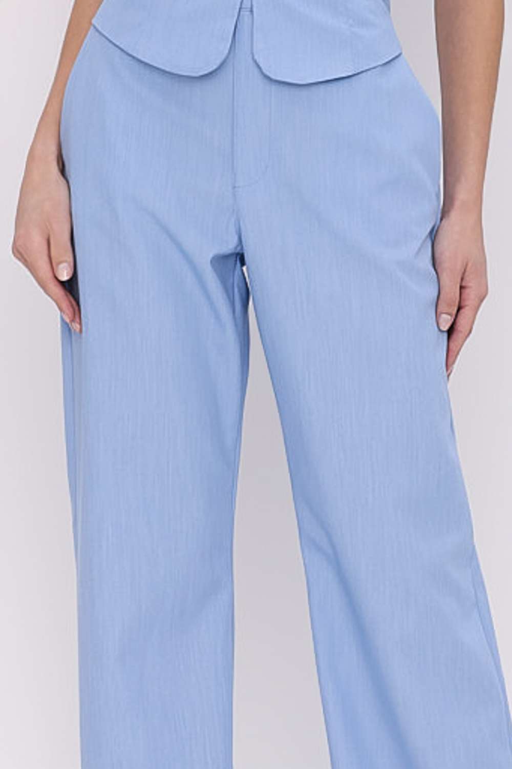 CALCA ALFAIATARIA AZUL WASHED